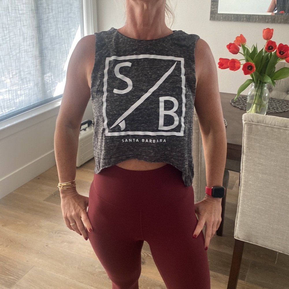 Santa Barbara  Crop Tank Top